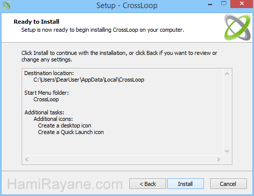 CrossLoop 2.82 Bild 5