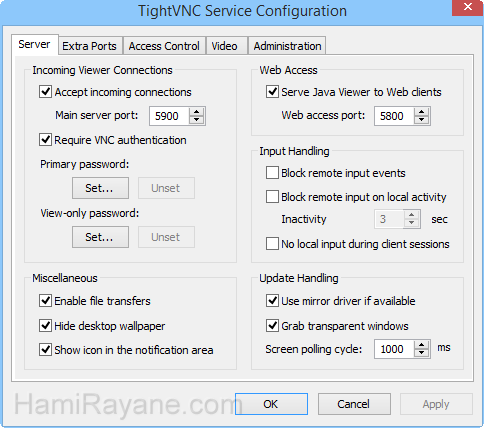 TightVNC 2.8.11 Imagen 7