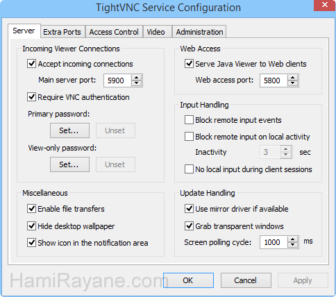 TightVNC 2.8.11 Картинка 7