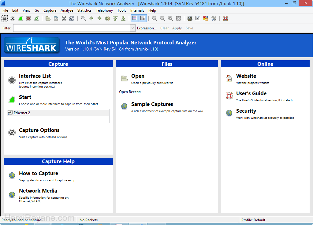 Wireshark 2.4.0 (32-bit) RC2