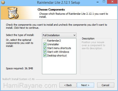 Rainlendar 2.14.3 Beta 158 عکس 2