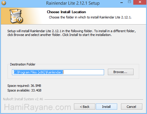 Rainlendar 2.14.3 Beta 158 Image 3