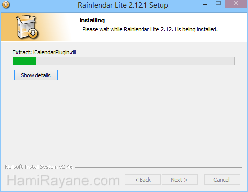 Rainlendar 2.14.3 Beta 158 Bild 4