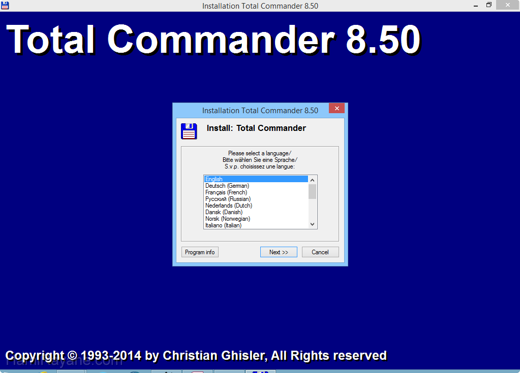 Total Commander 8.51a 그림 1