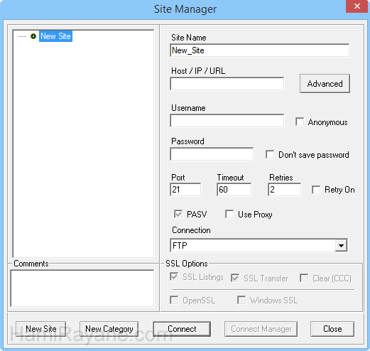 Core FTP LE 2.2 (Build 1931) 그림 5