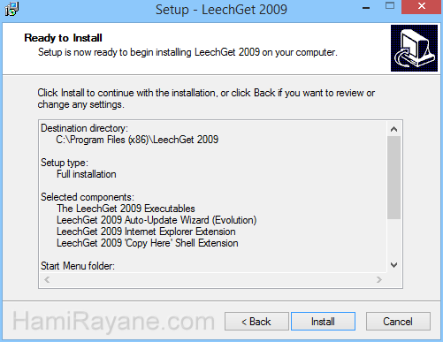 LeechGet 2009 Version 2.1 Imagen 8