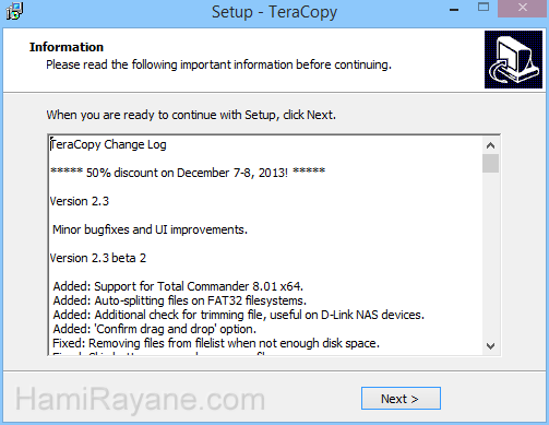 TeraCopy 3.26 صور 3