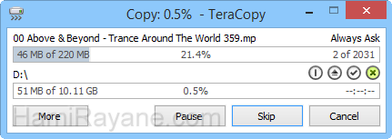 TeraCopy 3.26 Immagine 4