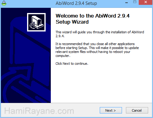 AbiWord 2.9.4 Beta Bild 2