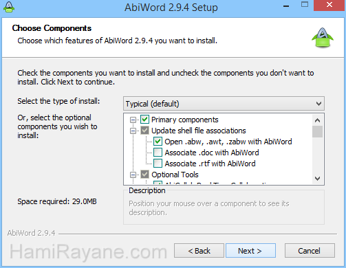 AbiWord 2.9.4 Beta Imagen 4