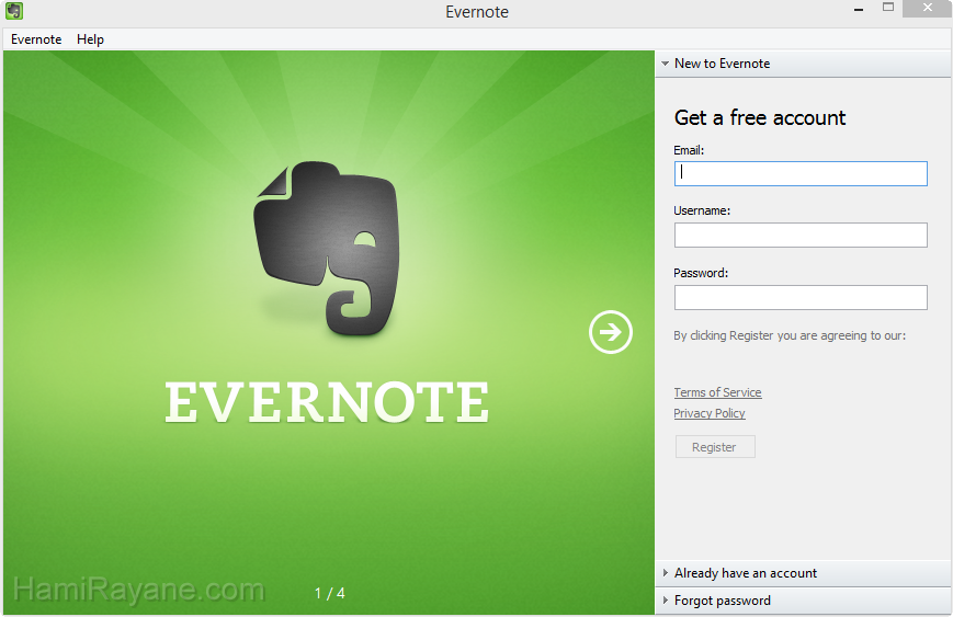 Evernote 6.18.4.8489 Resim 4