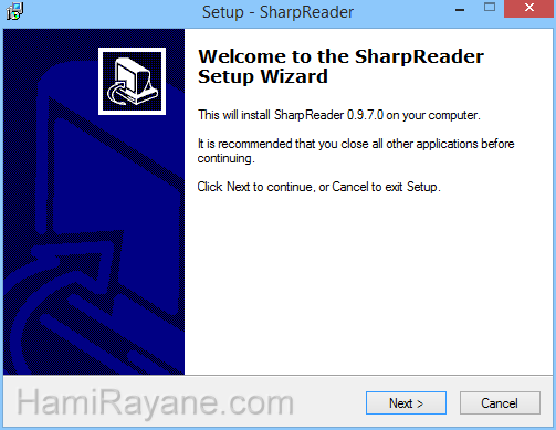 SharpReader 0.9.7.0 Bild 1