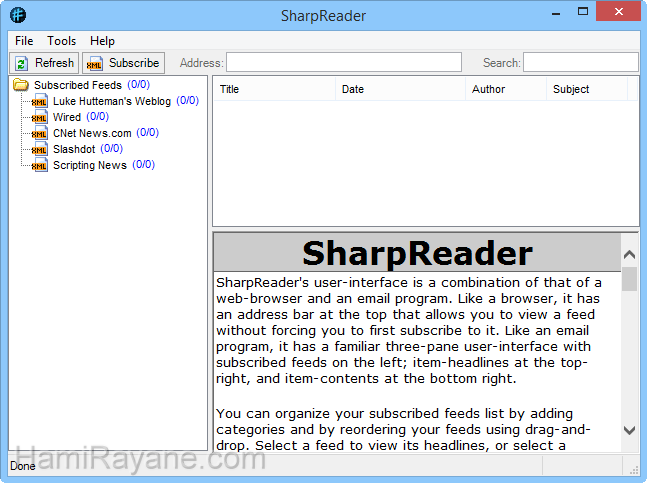 SharpReader 0.9.7.0 صور 7