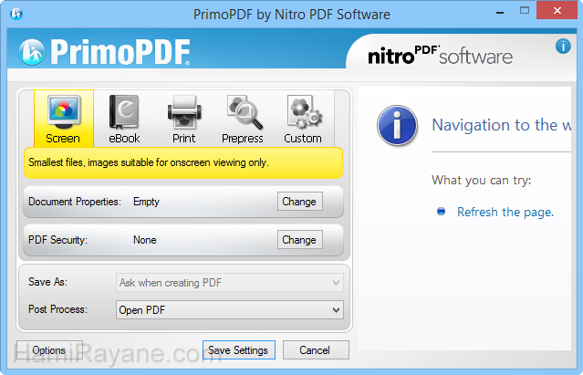 PrimoPDF 5.1.0.2 Resim 7