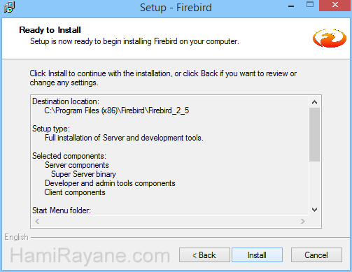 Firebird 3.0.4 Obraz 9