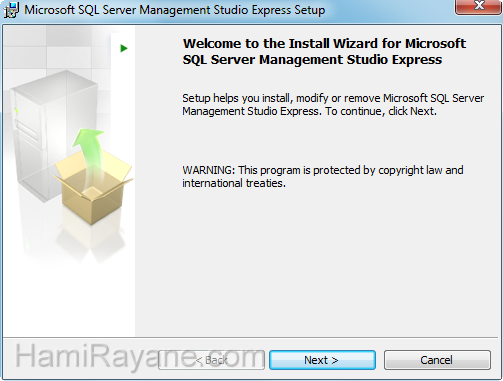 SQL Server 2008 Management Studio Express Image 1