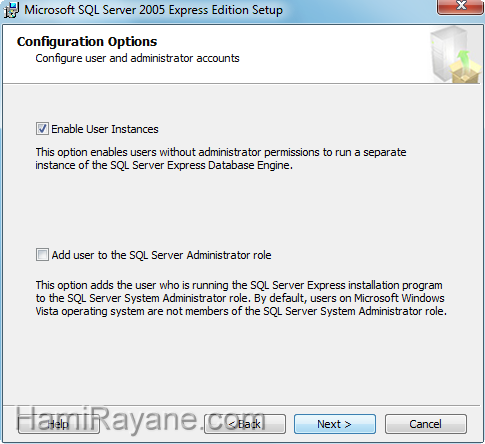 SQL Server 2005 Express SP3 Picture 13