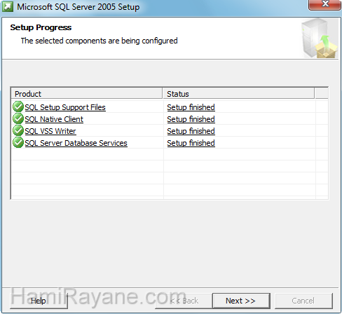 SQL Server 2005 Express SP3 Obraz 17