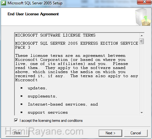 SQL Server 2005 Express SP3 Picture 2