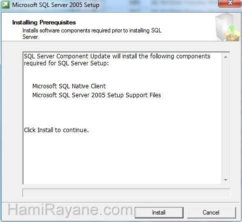 SQL Server 2005 Express SP3 Imagen 3
