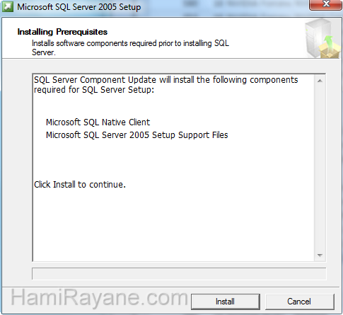 SQL Server 2005 Express SP3 Resim 3