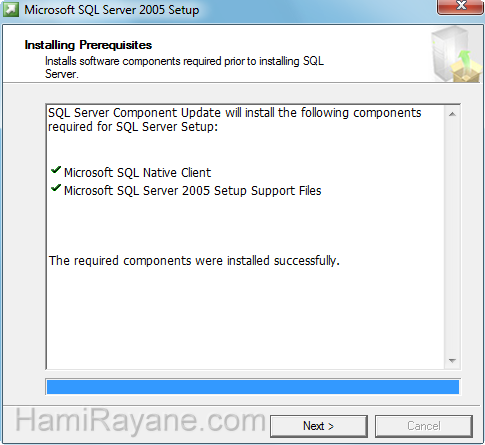 SQL Server 2005 Express SP3 Imagen 5