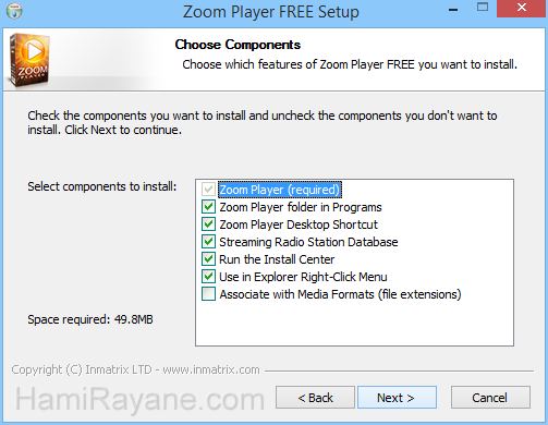 Zoom Player FREE 15 Beta 8 Media Player Resim 4
