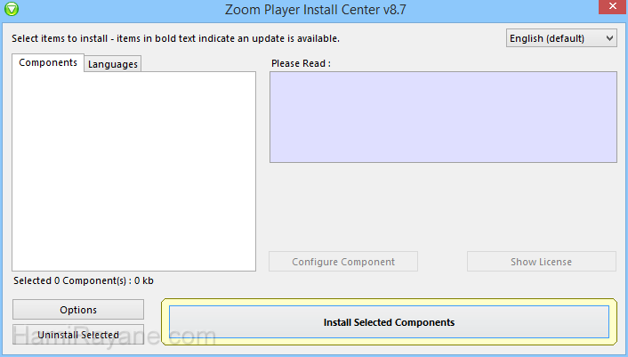 Zoom Player FREE 15 Beta 8 Media Player Resim 6