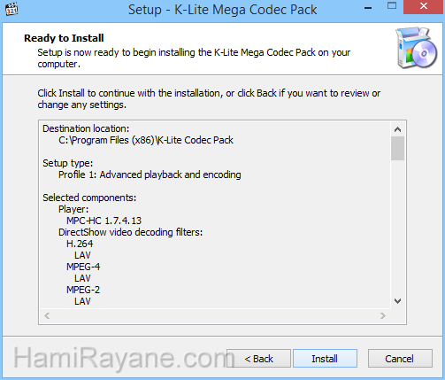 K-Lite Mega Codec Pack 14.9.4 عکس 10