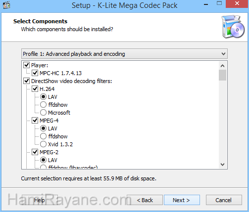 K-Lite Mega Codec Pack 14.9.4 그림 3
