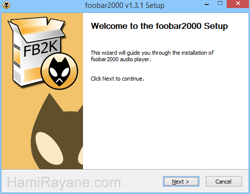 Foobar2000 1.4.4 Advanced Audio 그림 1