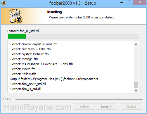Foobar2000 1.4.4 Advanced Audio Imagen 6