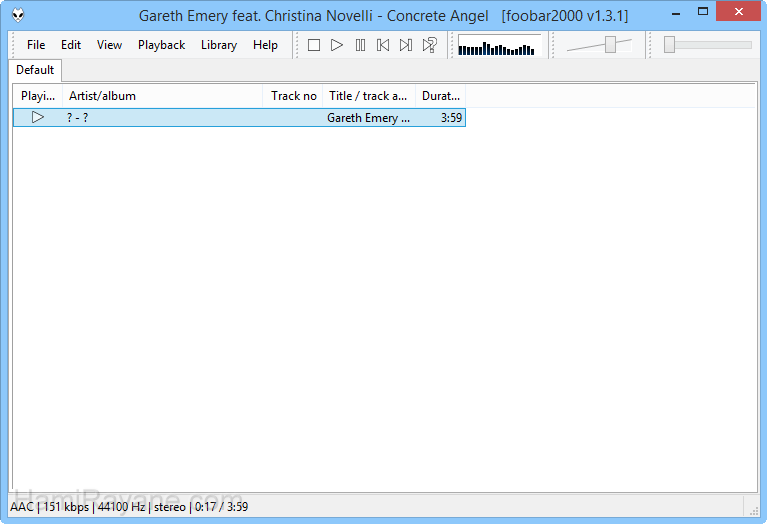 Foobar2000 1.4.4 Advanced Audio Resim 8