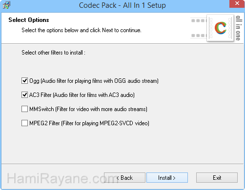 Codec Pack All-In-1 6.0.3.0 عکس 4