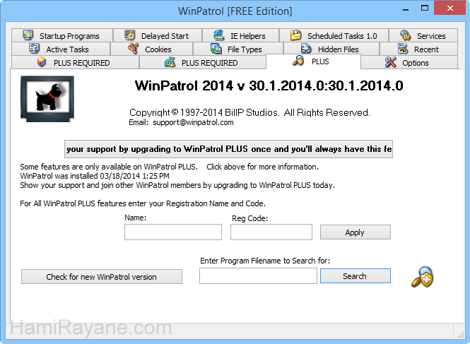 WinPatrol 35.5.2017.8 Immagine 7