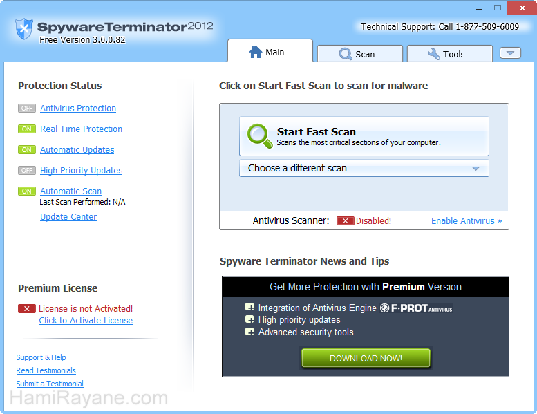 Spyware Terminator 3.0.1.112 Imagen 1