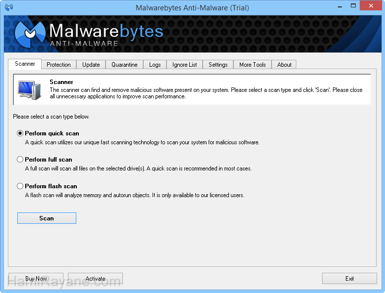 Malwarebytes Anti-Malware 2.2.1 Картинка 10