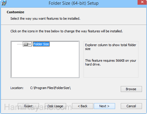 Folder Size 2.6 (32-bit) Imagen 2