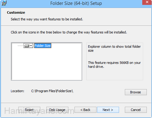 Folder Size 2.6 (64-bit) Immagine 2