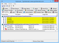 Скачать Autoruns 