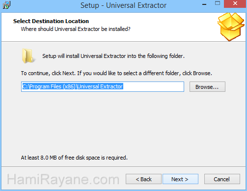 Universal Extractor 1.6.1 그림 2