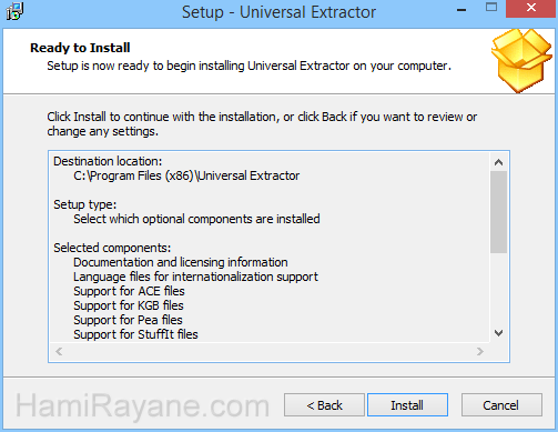 Universal Extractor 1.6.1 Image 7