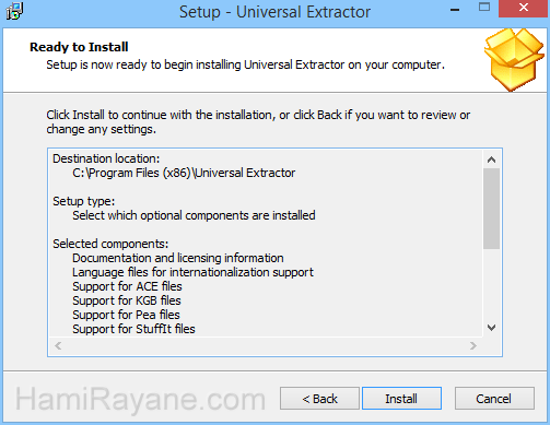 Universal Extractor 1.6.1 Immagine 7