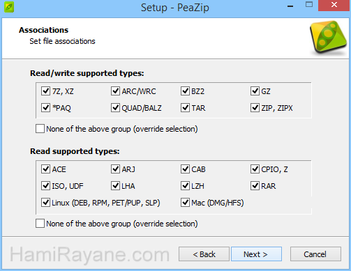 PeaZip 6.6.1 32bit Image 5