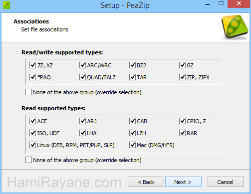 PeaZip 6.6.1 64-bit Resim 5