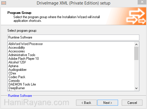 DriveImage XML 2.60 그림 4