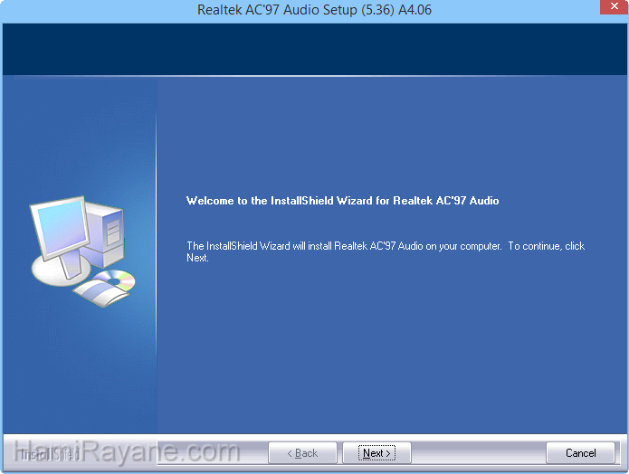 Realtek AC'97 Driver A4.06 그림 2