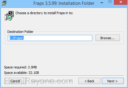 Fraps 3.5.99 Build 15625 Resim 2