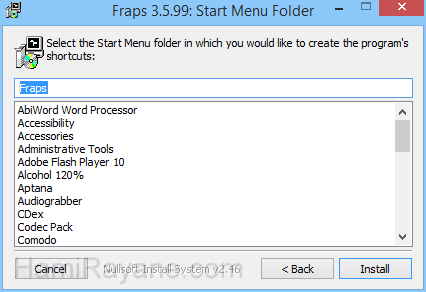 Fraps 3.5.99 Build 15625 Resim 3