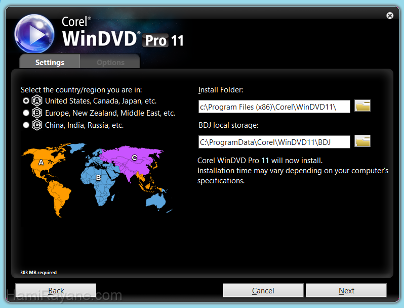 WinDVD 2011 Build 289 Resim 3
